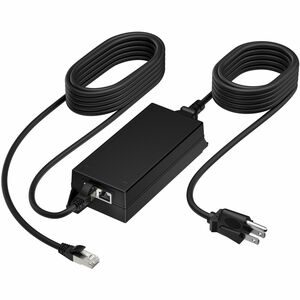 KIT FONTE POLY - POE++ 65W 2.5G CAT6A INCLUI CABO DE ALIM.