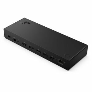 Lenovo ThinkPad Docking Station for Notebook, Monitor - Charging Capability - 135 W - Eclipse Black - 4 Displays Supported