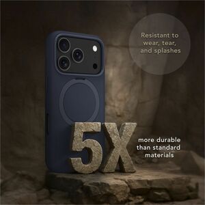 dbramante1928 ApS Roskilde Case for Apple iPhone 17 Pro Smartphone - Deep Water - 30 / Carton - Soft-touch - Scratch Resis