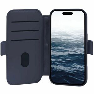 dbramante1928 ApS Lynge Carrying Case (Wallet) Apple iPhone 17 Smartphone - Deep Water - Stain Resistant - Leather Body - 