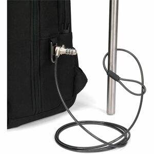 Dicota FIVE Tasche (Rucksack) für 38,1 cm (15 Zoll) bis 43,9 cm (17,3 Zoll) Notebook - Schwarz - 900D Polyethylenterephtha