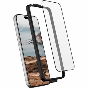 Urban Armor Gear Glass Screen Protector Shield for iPhone 17 Pro Max - Clear Ultra Clear - For iPhone 17 Pro Max - Fingerp