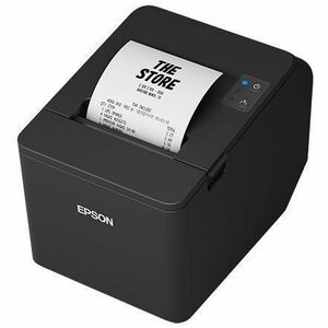 Epson TM-T82IV POS System, Mobile Direct Thermal Printer - Monochrome - Wall Mount - Receipt Print - Ethernet - USB - Seri