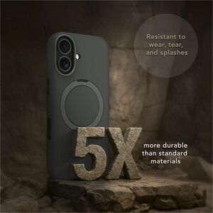 dbramante1928 ApS Roskilde Case for Apple iPhone 17 Smartphone - Forest Shadow - Soft-touch - Scratch Resistant, Stain Res