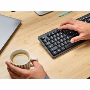 Trust Ody II Keyboard & Mouse - Spanish - USB 3.0 Membrane Wireless RF 2.40 GHz Keyboard - Keyboard/Keypad Color: Black - 