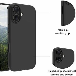 dbramante1928 ApS Greenland Case for Apple iPhone 17 Smartphone - Night Black - 1 Piece - Impact Resistant, Drop Resistant