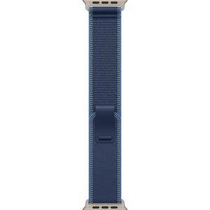 Apple Watch Ultra 3�GPS + Cellular�49mm�Natural Titanium Case with Blue/Bright Blue Trail Loop - S/M