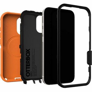 Sacoche de transport OtterBox Defender Series Pro - Étui Style Apple Smartphone - Orange - Résistant aux coups, Résistant 