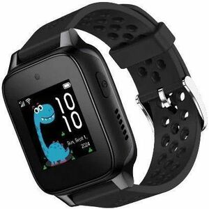 TCL MOVETIME MT46X Smartwatch - Kinder - Schwarz, Grau Body Color - Wireless LAN - 4G - Kamera, Push-Benachrichtigung, SMS