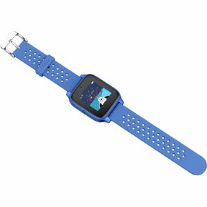 TCL MOVETIME MT46X Smartwatch - Kinder - Blau Body Color - Wireless LAN - 4G - Kamera, Push-Benachrichtigung, SMS, Alarm, 