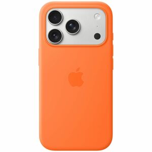 IPHONE 17 PRO SILICONE CASE WITH MAGSAFE ORANGE
