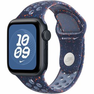 Apple 40mm Blue Ribbon Nike Sport Band - S/M - Adjustable - Small (S)/Medium (M) - Pin-and-tuck Attachment - Blue Ribbon -