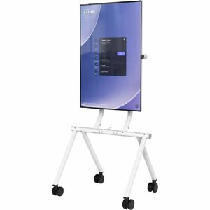 Heckler Design Rolling Stand for Surface Hub 3 - Up to 50" Screen Support - 65.10" Height x 37.70" Width x 31.70" Depth - 