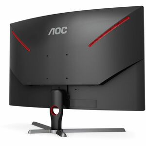 Monitor LED para juegos AOC C32G3E 32" (81.3cm) Class Full HD Pantalla curva - 16:9 - Negro, Rojo - 31.5" (80cm) Viewable 