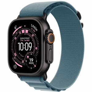 Apple Rugged Smartwatch Band - Medium (M) - G-hook Attachment - Light Blue - Polyester