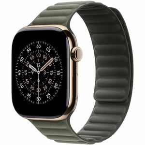 Apple Adjustable Smartwatch Band - Medium (M)/Large (L) - Magnet Attachment - Sage Gray - Polyester
