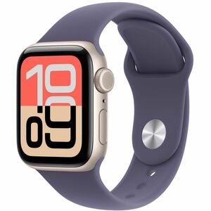 Apple Adjustable Smartwatch Band - Medium (M)/Large (L) - Pin-and-tuck Attachment - Purple Fog - Fluoroelastomer