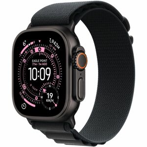 Apple Rugged Adjustable Smartwatch Band - Small (S) - G-hook Attachment - Black - Polyester