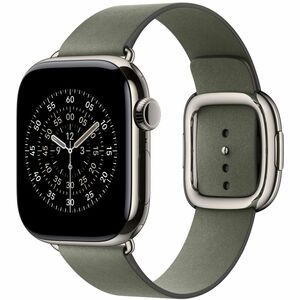 Apple Adjustable Smartwatch Band - Large (L) - Buckle Attachment - Sage Gray - FineWoven, Vectran Weave, Polyester