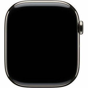 Apple Watch Series 11 Smart Watch - Natural Case Color - Stone Grey Band Color - Titanium Case Material - Rubber Band Mate