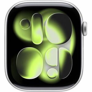 Apple Watch Series 11 Smart Watch - 46 mm Case Height - 39 mm Case Width - Silver Case Color - Purple Fog Band Color - Alu