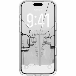 Urban Armor Gear Plyo Case for Apple iPhone 17 Pro Max Smartphone - Ice/Silver - Drop Resistant, Impact Resistant, Scratch