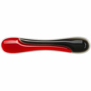 Kensington Slim Duo Gel Wrist Rest - 18 mm x 490 mm x 95 mm Dimension - Black, Red - Gel - Strain Resistant - Keyboard - R