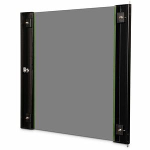 Digitus 12U Rackmount Rack-Tür für Gestell - Schwarz - Glas, Stahl