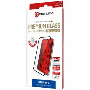 DISPLEX Premium Glas (Full Cover) für Samsung Galaxy S25 FE/S24 FE
