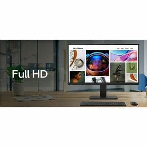 Monitor LCD LG 22U401A-B 558,8 mm (22") Class Full HD - 16:9 - 54,6 cm (21,5") Viewable - Vertical Alignment (VA) - 1920 x