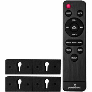 Perfect Choice Bluetooth Barra de Sonido - 120W RMS - Negro - USB - HDMI - 1