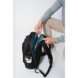 Hyper HP21PBKGL Carrying Case (Backpack) for 40.6 cm (16") Notebook - Black - Weather Resistant Exterior, Abrasion Resista