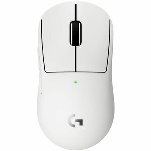 Logitech G PRO X SUPERLIGHT 2c Gaming Mouse - Radio Frequency - USB 2.0 - HERO 2 - 5 Button(s) - White - Cable/Wireless - 