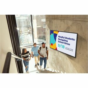 ViewSonic ViewBoard CDE5531-1C 54.6" LCD Digital Signage Display - 24 Hours/7 Days Operation - Energy Star - Thin Film Tra