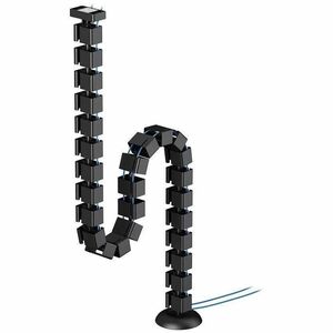 Neomounts Cable Routing - Black - Cable Management Spine - Plastic