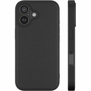 PEEL RePeel Case for iPhone 17 - Sustainable Apple Peel Leather, MagSafe Compatible, 10 ft Drop Protection, Black - Sustai
