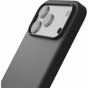 PEEL RePeel Case for iPhone 17 Pro Max- Sustainable Apple Peel Leather, MagSafe Compatible, 10 ft Drop Protection, Black -