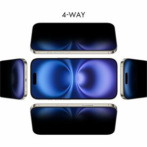 Dicota Polyethylene Terephthalate (PET) Anti-glare Privacy Screen Filter for Apple iPhone 17 Pro Max - For OLED iPhone 17 