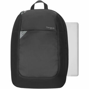 Targus Intellect TBB565GL 便携包 (背包) 用于 39.6 cm (15.6") 到 40.6 cm (16") 笔记本电脑, 附件 - 黑, 灰 - 涤纶 Body - 肩带 - 425 毫米 高度 x 305 毫米