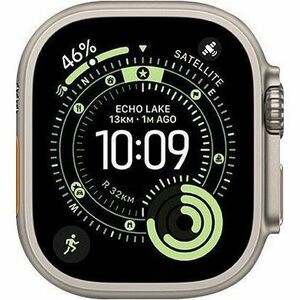 Apple Watch Ultra 3 Smart Watch - 4.90 cm (1.93") Case Height - 4.40 cm (1.73") Case Width - Natural Case Color - Blue, Br