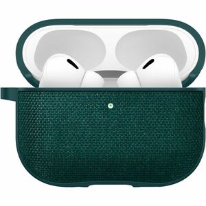 Spigen Urban Fit Carrying Case Apple AirPods Pro - Midnight Green - Scratch Resistant, Scratch Resistant Interior - Polyca