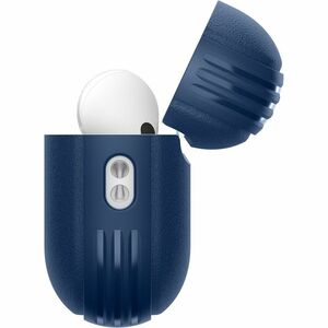 Spigen Vault Carrying Case Apple AirPods Pro 3 - Navy Blue - Drop Resistant, Anti-slip - Polycarbonate, Thermoplastic Poly