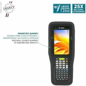 Sacoche de transport MOBILIS Activ + Pack Zebra Terminal Portable - Noir - Résistant aux chocs, Résistant aux chocs, Absor