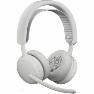 Logitech Zone Wireless 2 ES Kabel/Kabellos Kopfbügel Stereo Headset - Weiß - Microsoft-Teams-Zertifizierung - Binaural - O