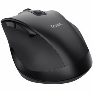 Souris Trust Fyda Taille moyenne - Bluetooth/Radio Fréquence - USB Type C, USB Type A - Optique - 6 Bouton(s) - Noir - San