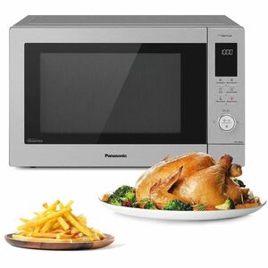 Panasonic NN-CD88QSEPG Microwave Oven - Stainless Steel - 34 L Capacity - Microwave, Baking, Convection, Frying - 7 Power 