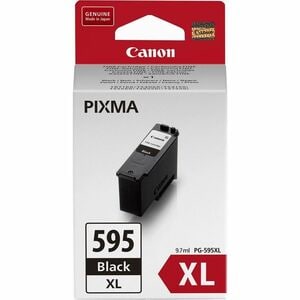 Canon PG-595XL Original XL Yield Inkjet Ink Cartridge - Black Pack - 300 pages
