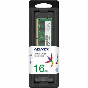 Módulo RAM Adata Premier AD4S266616G19-SGN para Placa Base, Portátil - 16GB (1 x 16GB) - DDR4-2666/PC4-21300 DDR4 SDRAM - 