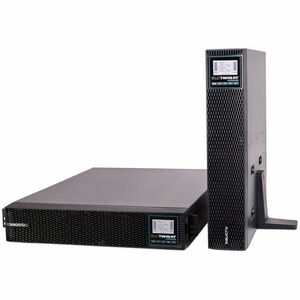Salicru SLC TWIN Double Conversion Online UPS - 1 kVA - Tower/Rack Convertible - 4.60 Hour Recharge - 230 V AC, 120 V AC I