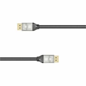j5create JDC43 2.01 m DisplayPort A/V Cable - 1 - Cable for Notebook, Desktop Computer, Set-top Box, Monitor, HDTV, Projec
